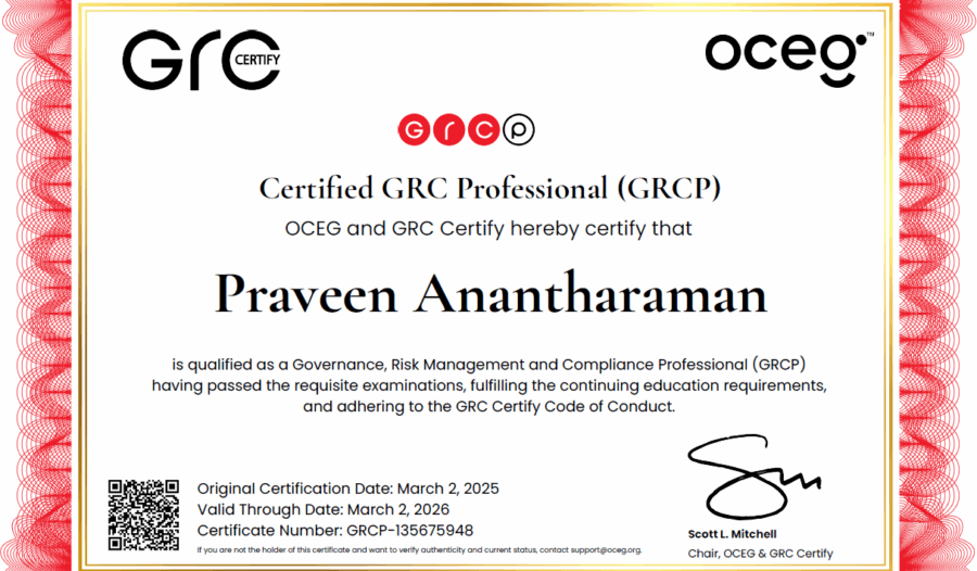 GRC Governance risk and Compliance for Responsible AI